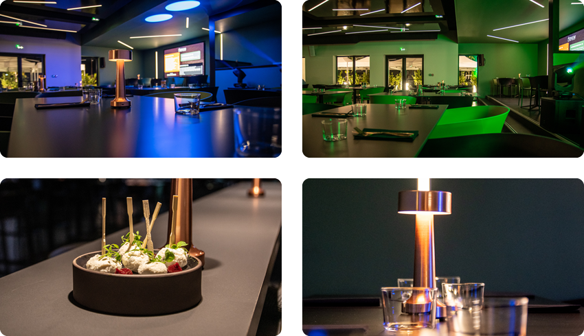 An upscale restaurant with quality cuisine